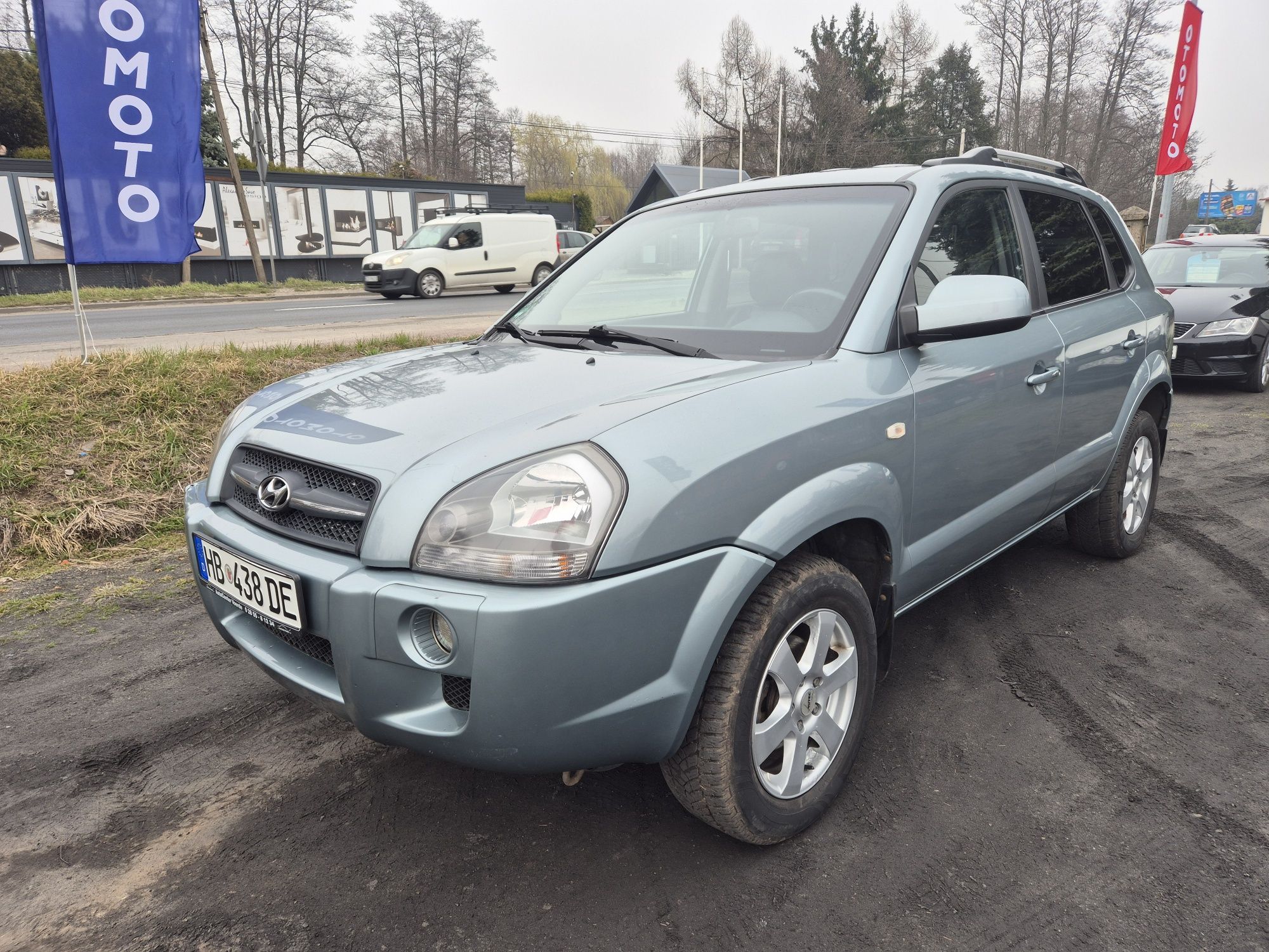 Hyundai Tuscon 2.0 16V • Klimatyzacja • Skórzana Tapicerka •Super stan