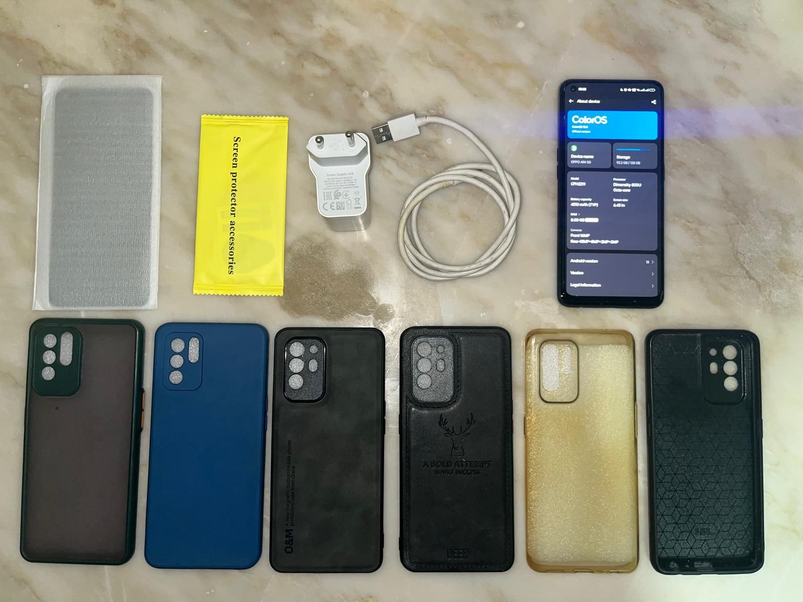 OPPO A94 5G 128Gb 8Gb Ram + Acessórios (Pack)