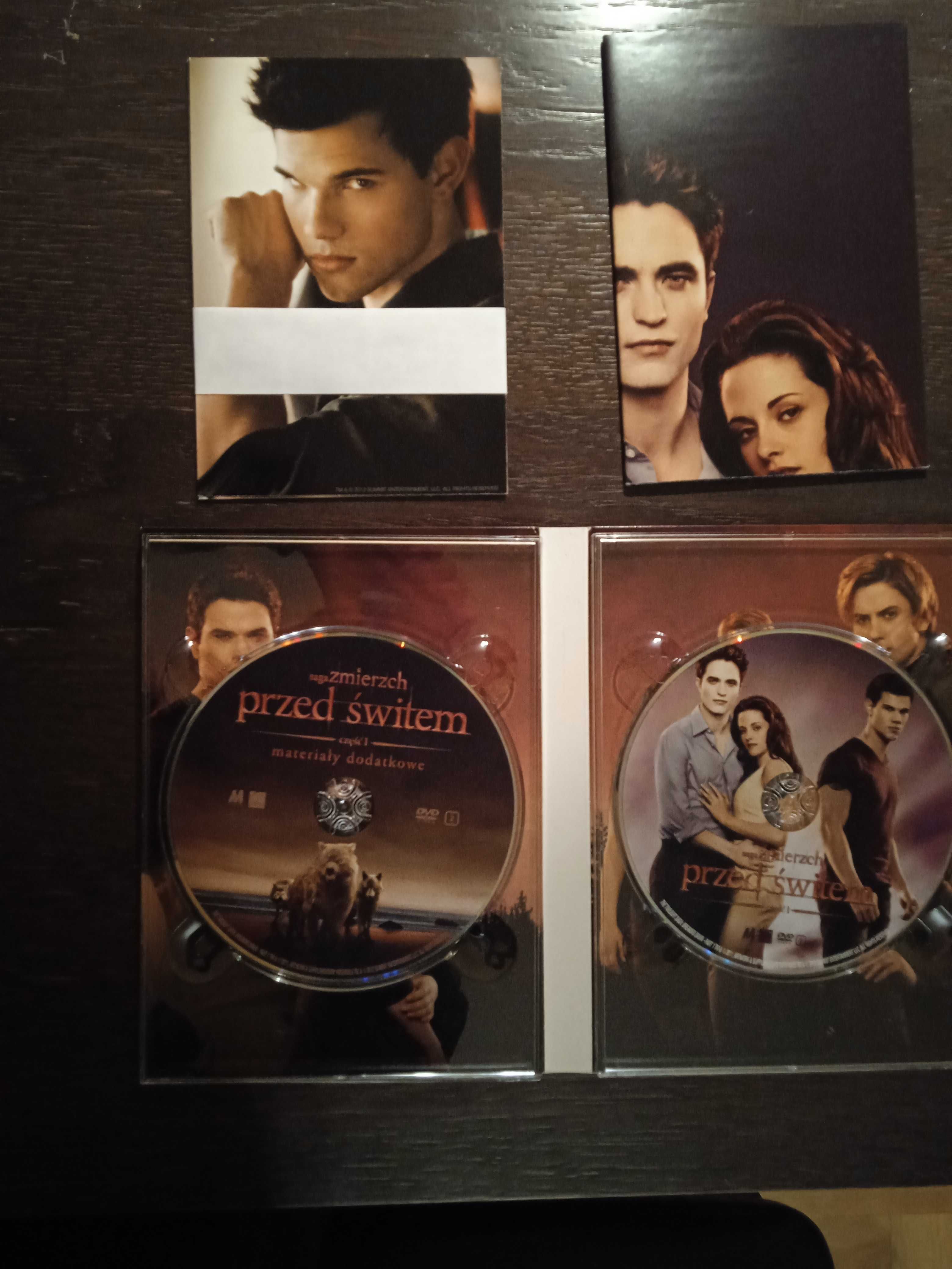 Zmierzch przed świtem cz. 1 i 2 Edycja limitowana Horror DVD x4 nowa
