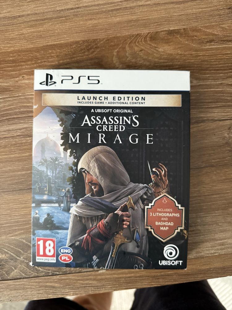 Assassin creed mirage  edition na ps5 posiadam tez ine gry na ps4