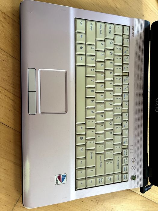 Laptop Sony Vaio retro USA, sprawny + zasilacz / lub na części