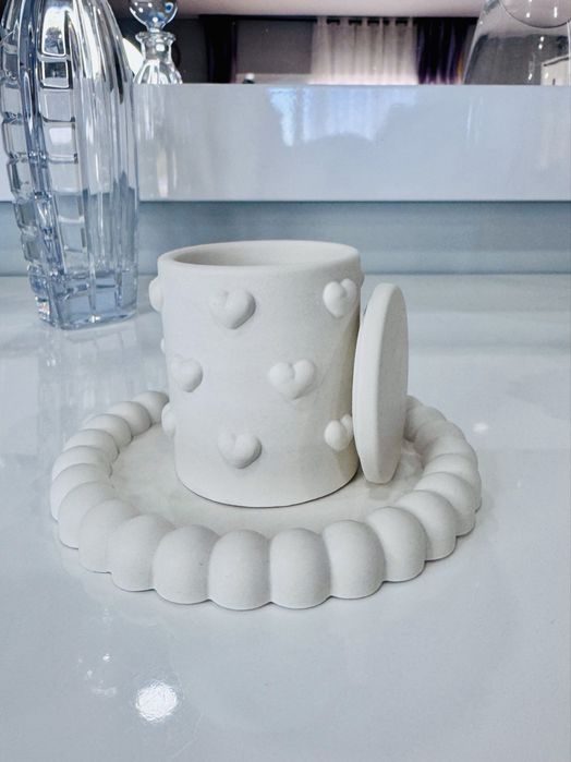 Potes gesso perfumado