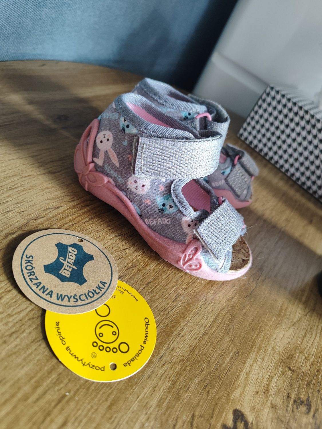Kapcie dziecięce Befado rozmiar 18