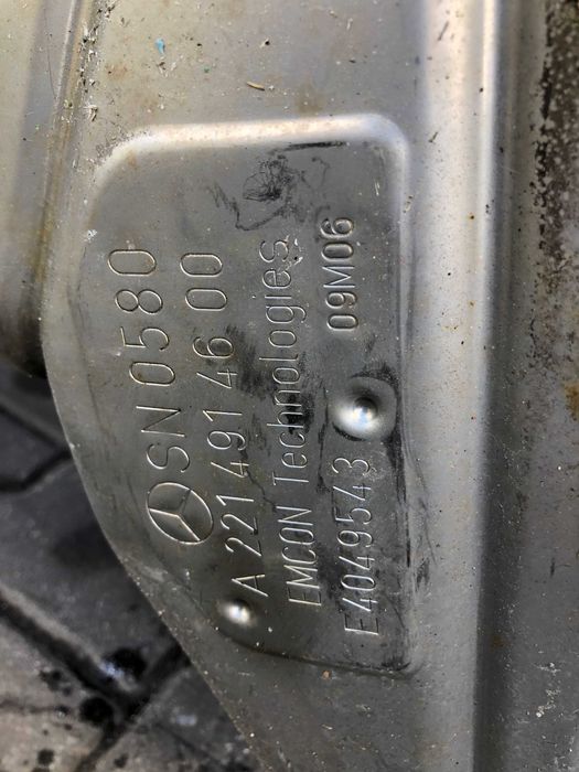 Tlumik Wydech Mercedes W221 S500 LIFT 4-MATIC