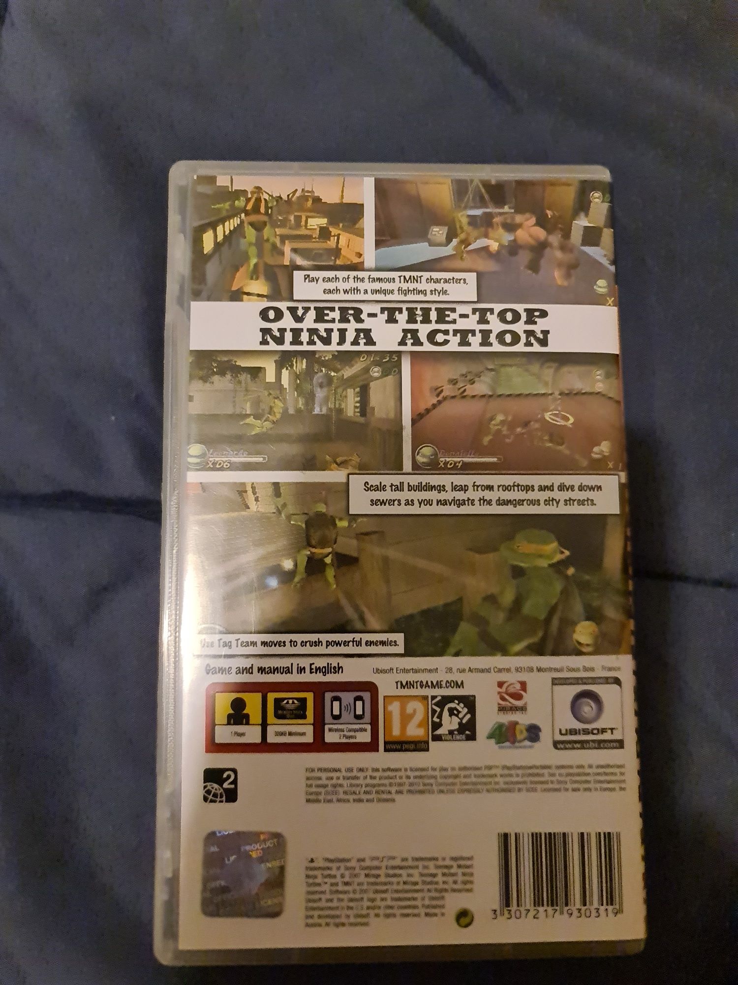TMNT - Tartarugas Ninja  - PSP