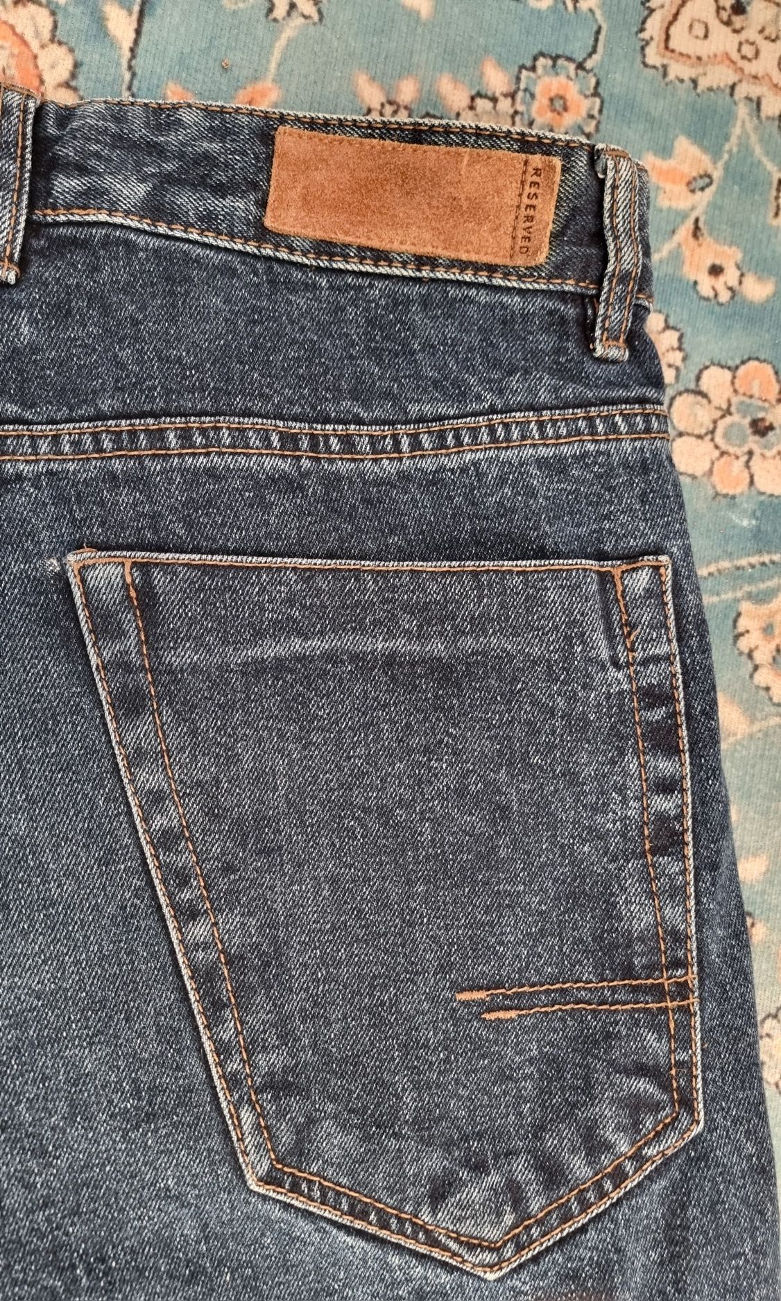 Jeans Reserved spodnie roz. 36 denim