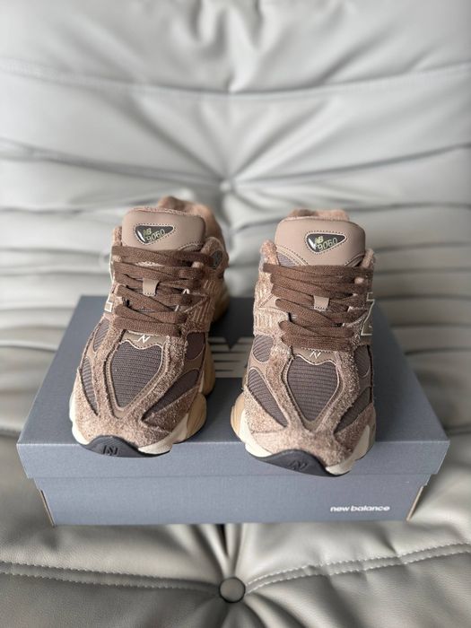 Кросівки чоловічі New Balance 9060 Brown Термо Кроссовки мужские