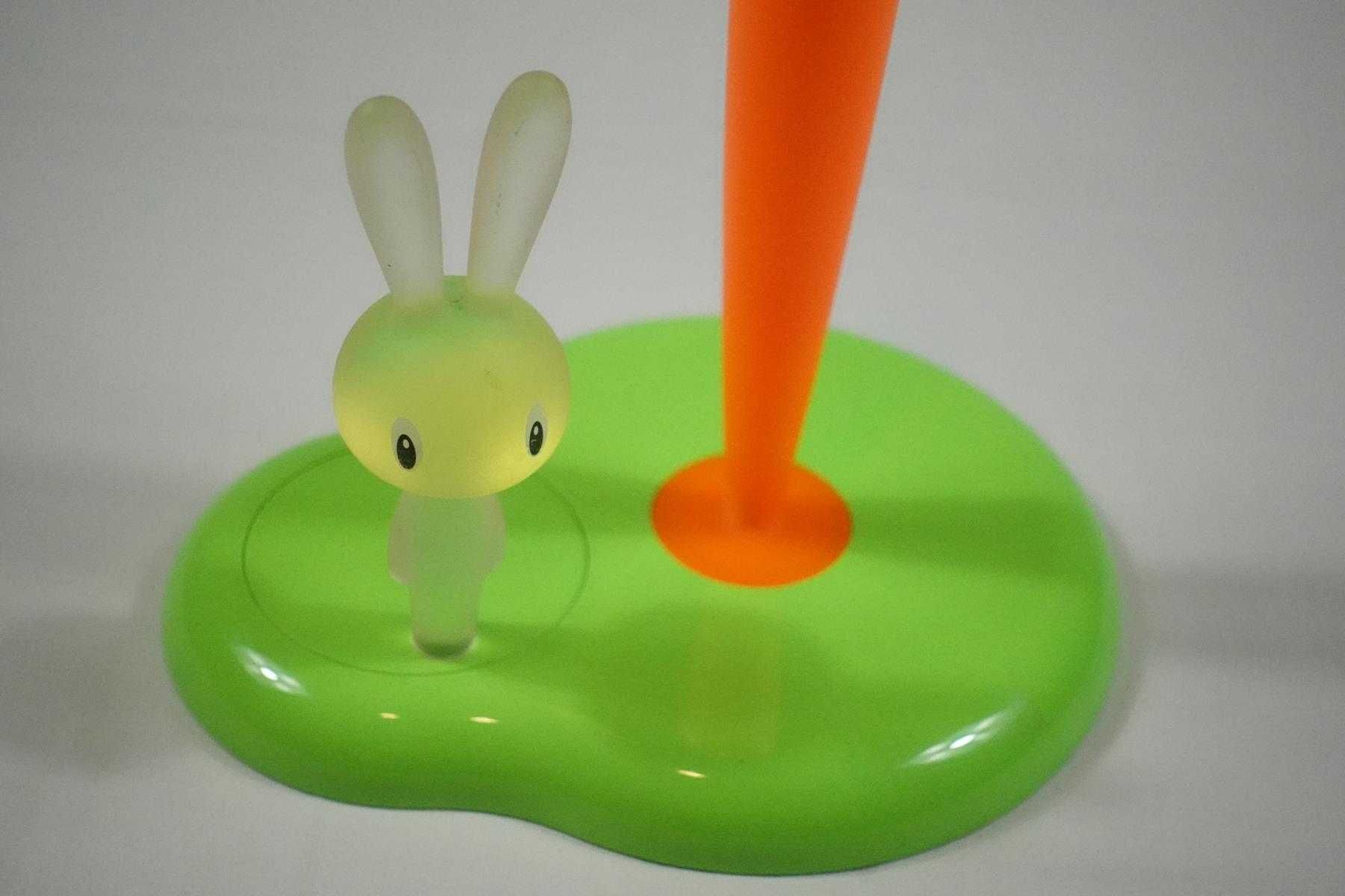 A di Alessi BUNNY & CARROT Stojak na Ręczniki Papierowe - Zielony