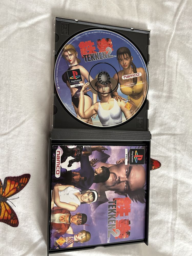 Tekken 2  big box playstation 1 psx ps1