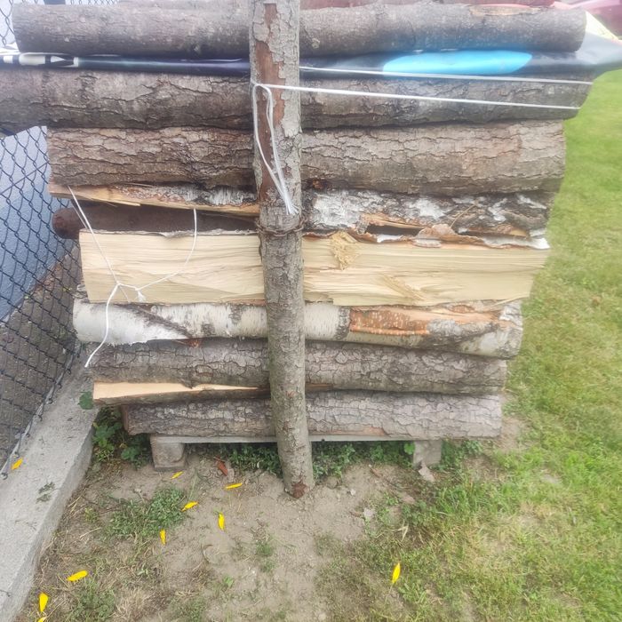 Drzewo kominkowe opałowe liściaste olszyna metry łupane  suche