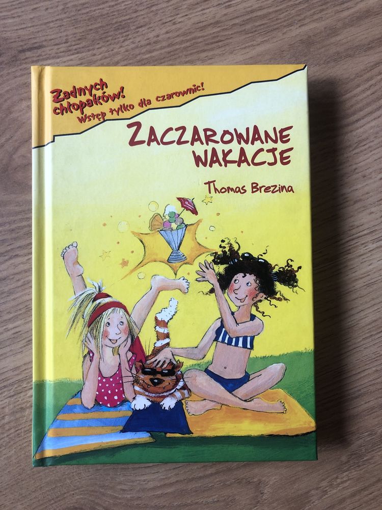 Thomas Brezina Zaczarowane wakacje ksiazka dla dzieci