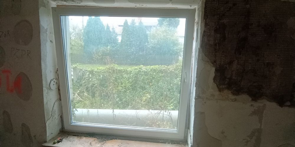 Okna trzyszybowe 150x150 cm 5 sztuk