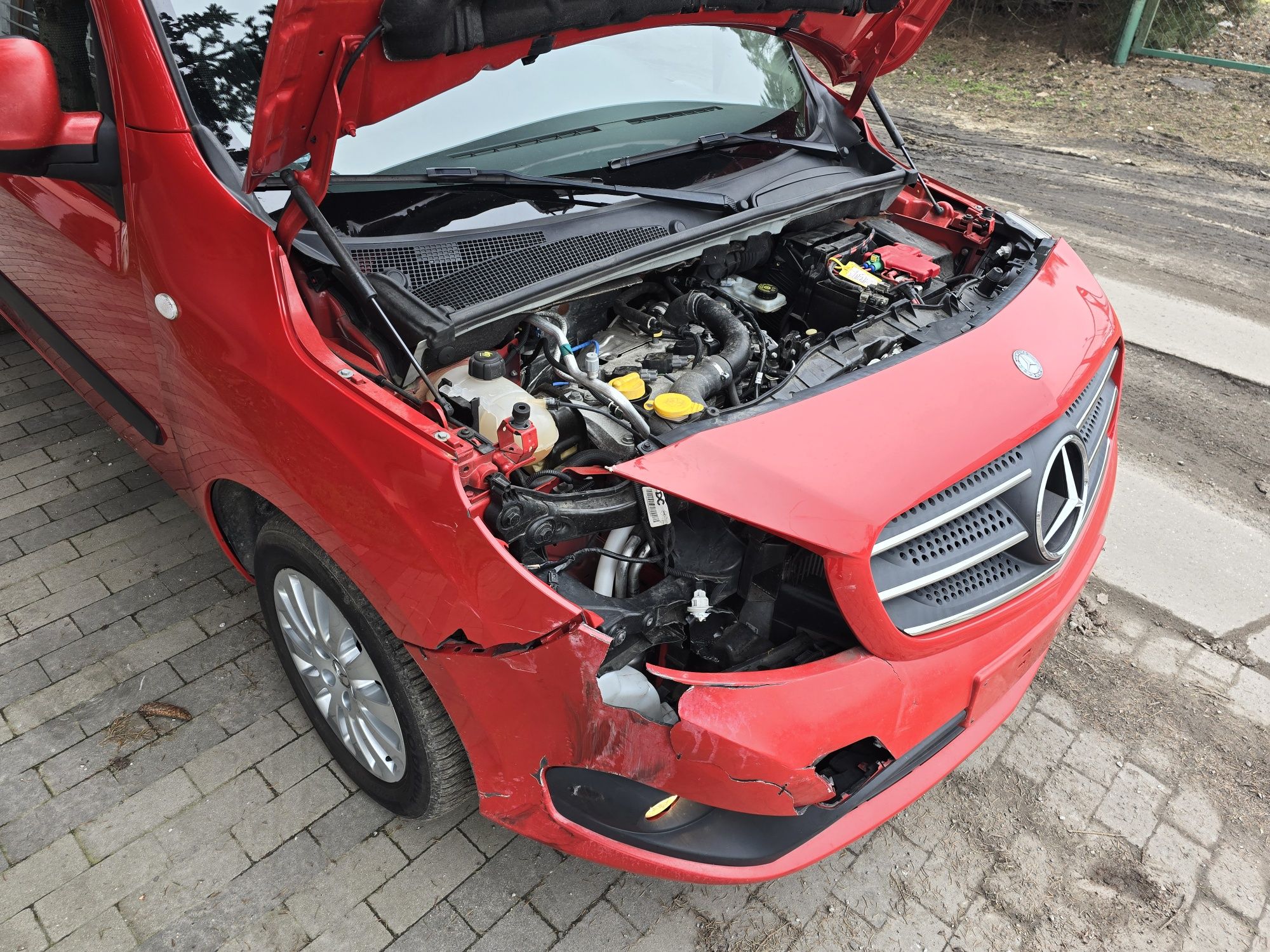 Mercedes Citan,RenaultKango,,Benzyna, Jak Nowy, Klimatronik,64 tyś km,