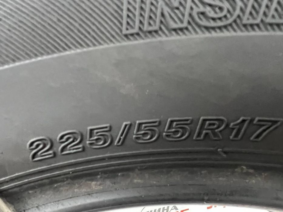 225/55 r17 bridgestone blizzak vrx2 7mm шини бу зима