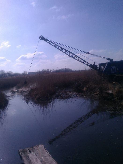 Продам . Экскаватор - Драглайн Э -652  1986г . - . Расчистка водоёмов.