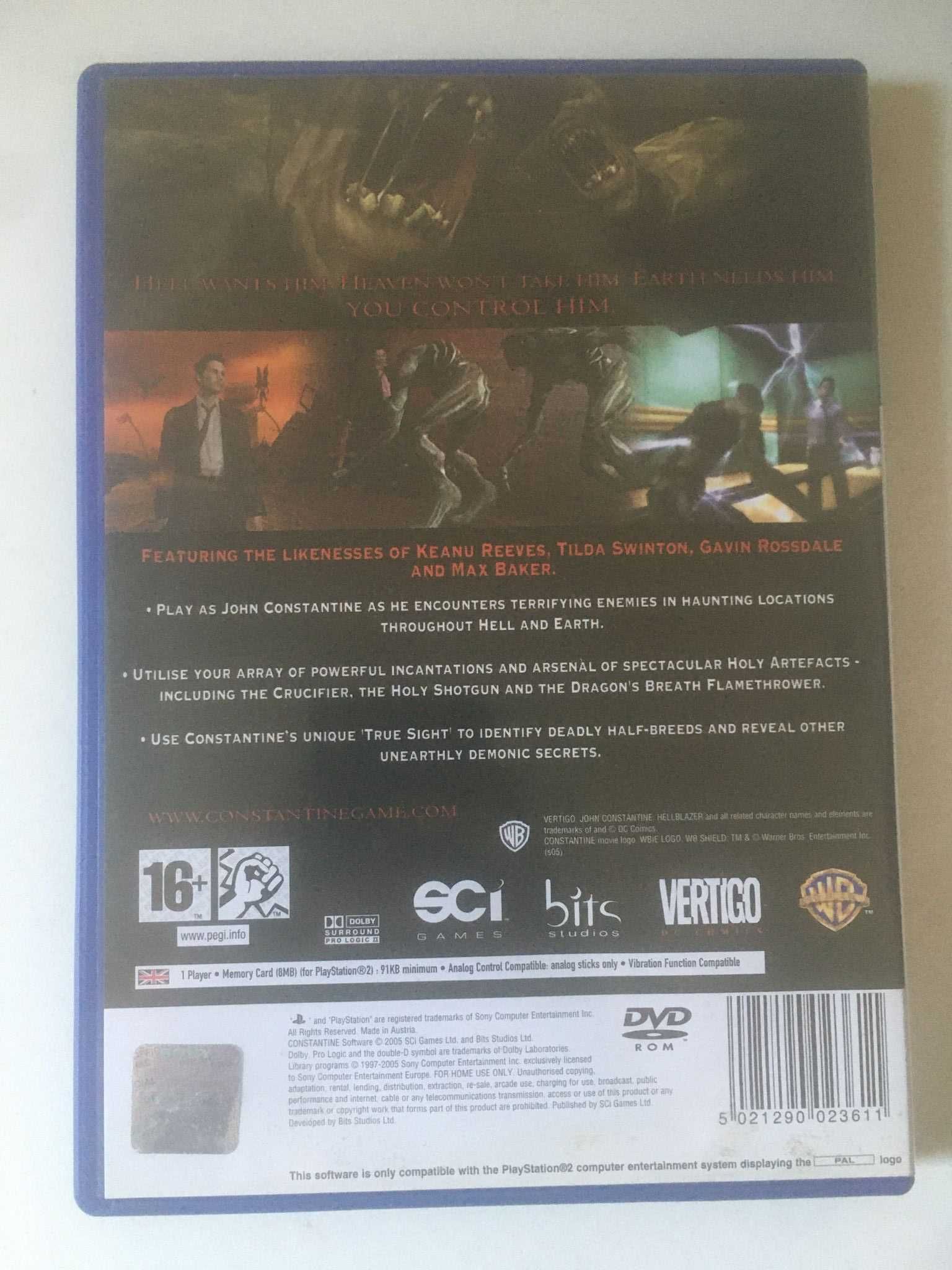 PS2 - Constantine