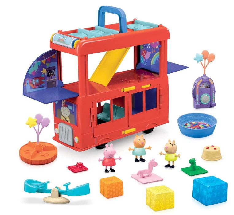 Ігровий набір Автобус для вечірки Свинки Пеппи Peppa Pig Party Bus