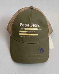 Czapka z daszkiem wiosenna letnia męska Pepe jeans