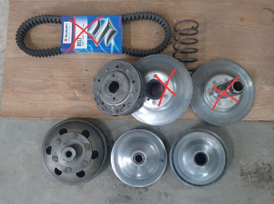 Запчастини Suzuki Skywave 250 k7.