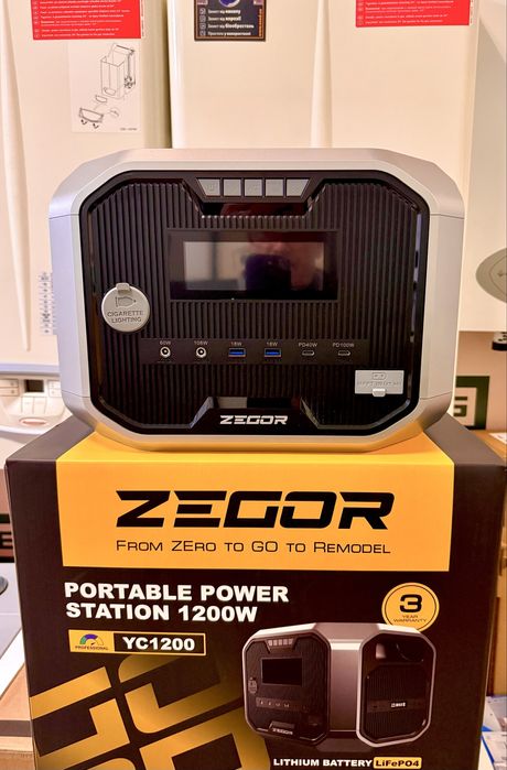 Зарядна станція 1.2кВт Zegor YC1200