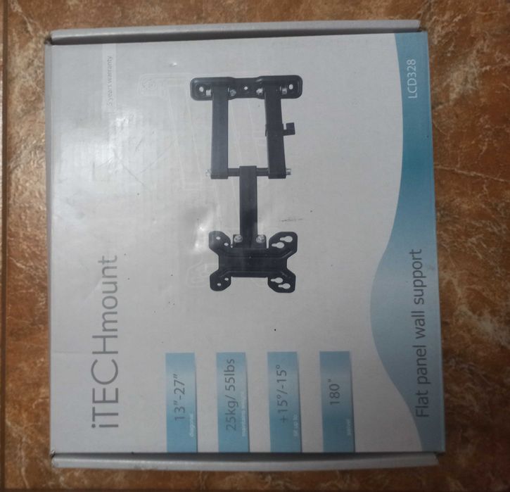 Настінне кріплення для плоскопанельного телевізора 13 -27 дюймів