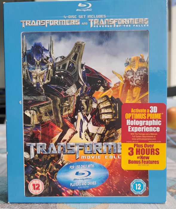 Blu-Ray Transformers Collection Special Edition 2 Movies
