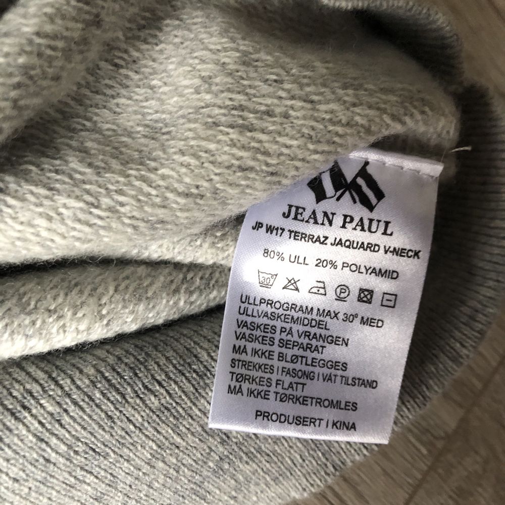 Sweter wełniany Jean Paul 80% wełna/ wool