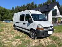 Renault Master Maxi Brygadowy 6 osob+ 2,6 metra paki Hak Klima zadbany