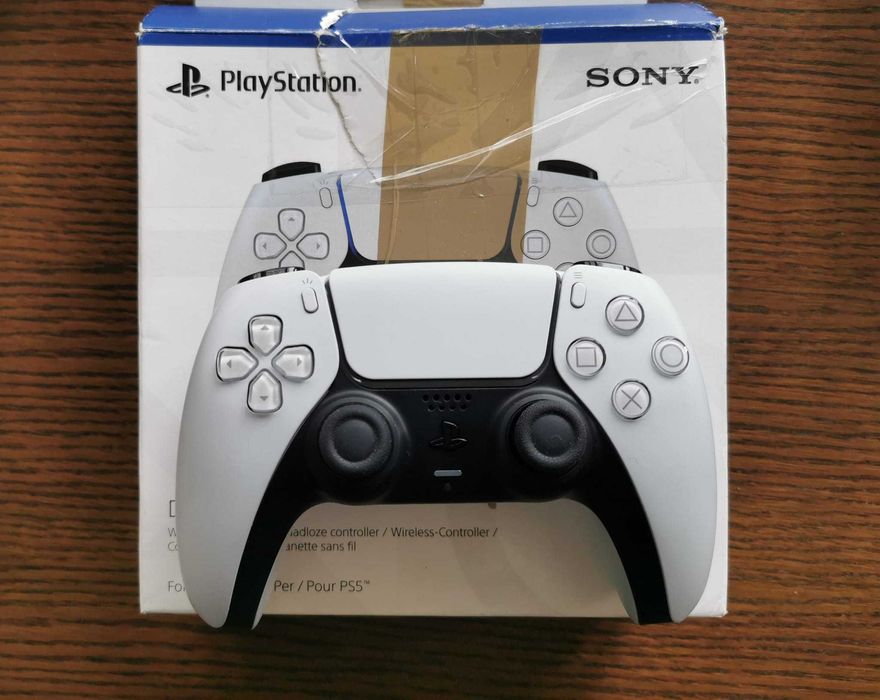 Pad DualSense PS5 White biały – nowe analogi magnetyczne