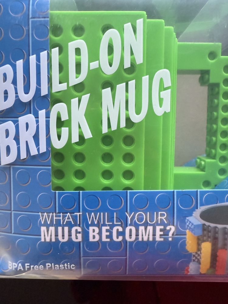 Kubek minecraft z klockami