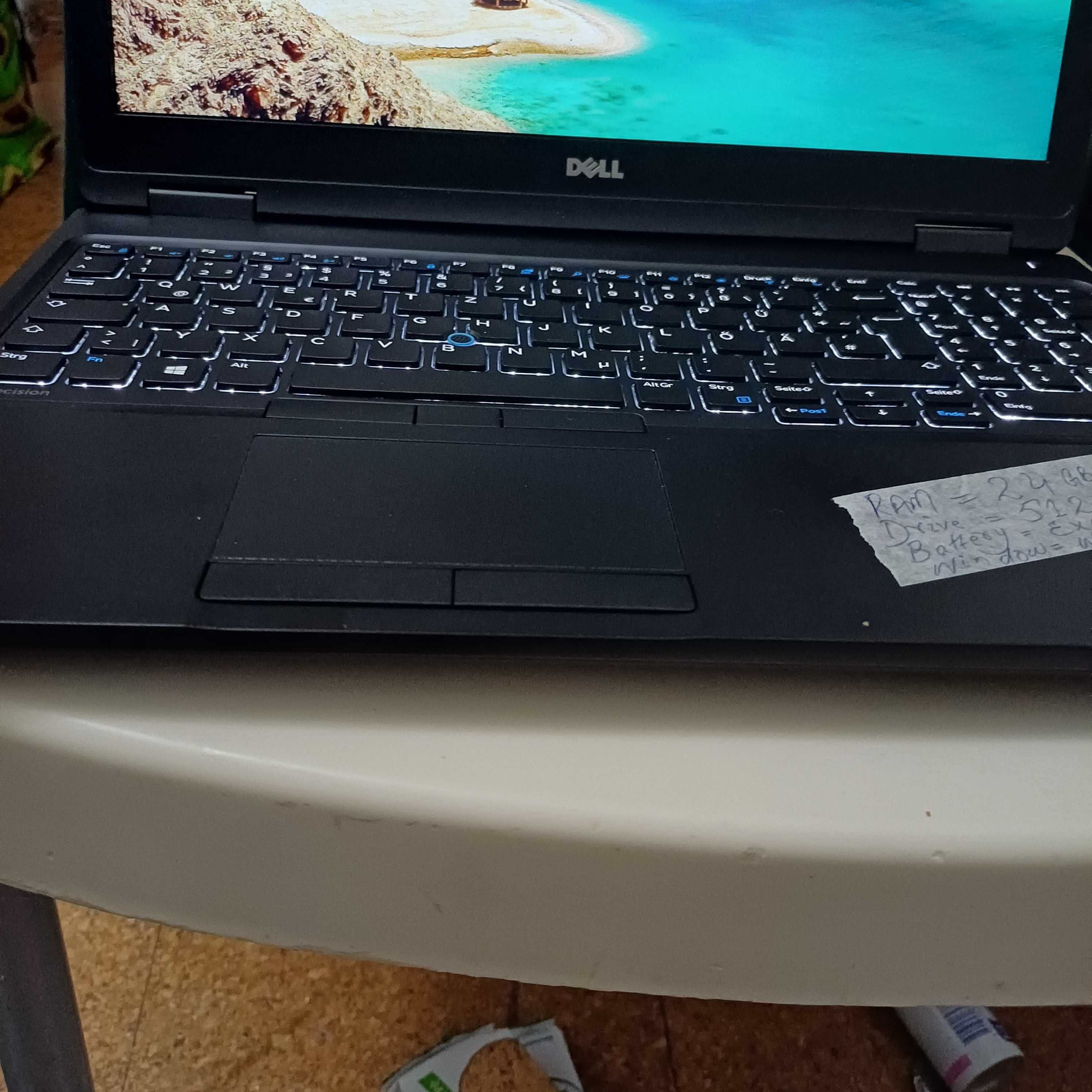Dell Precision 3520 i7 6ª geração.