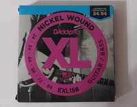 Струни D'Addario EXL156 XL Fender Bass VI (24-84)