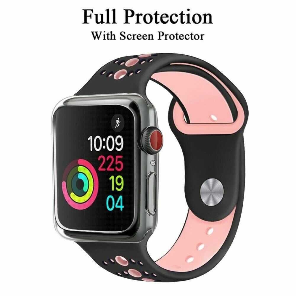 Чохол Deexe Soft Case для Apple Watch 40mm / SE 40mm - Transparent