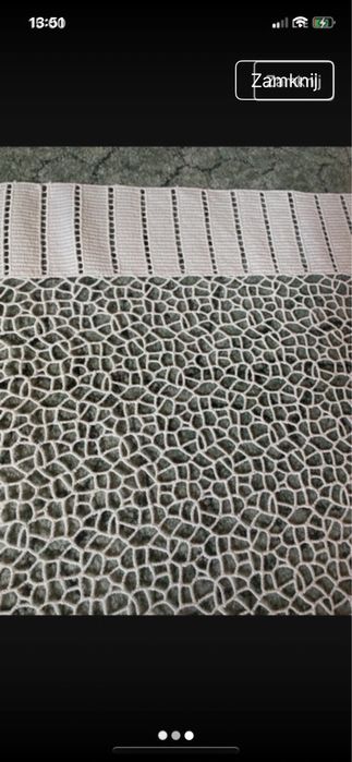 Nowa firanka z gipury 126x300 cm