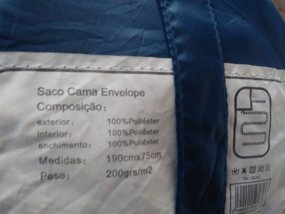 Sacos cama campismo e colchonetes