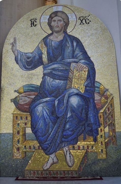 Ікона з мозаїки. Виготовлення мозаїчних ікон з скла, смальти, золота.