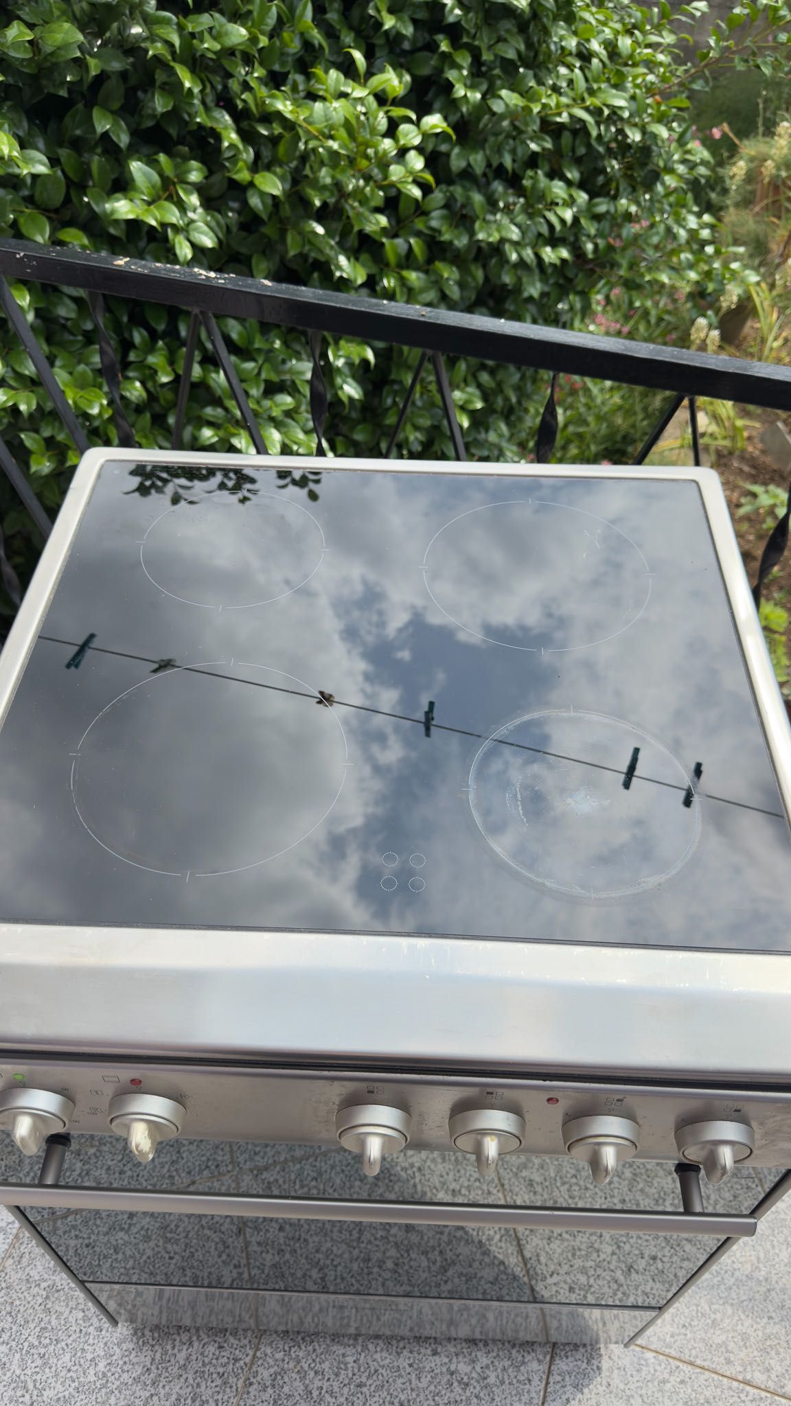 Fogão Elétrico Meireles E604X em Inox – Placa Vitrocerâmica