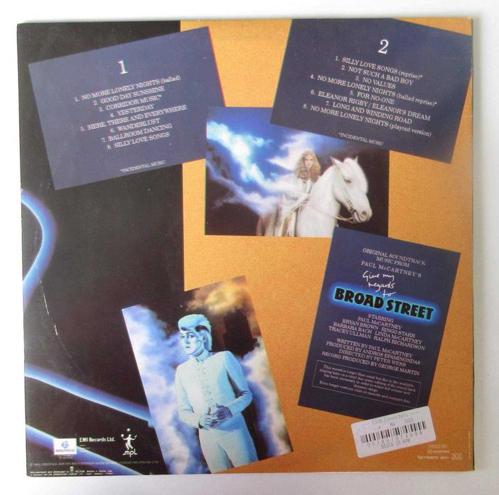 PAUL McCARTNEY - Give My Regards To Broad Street (LP)