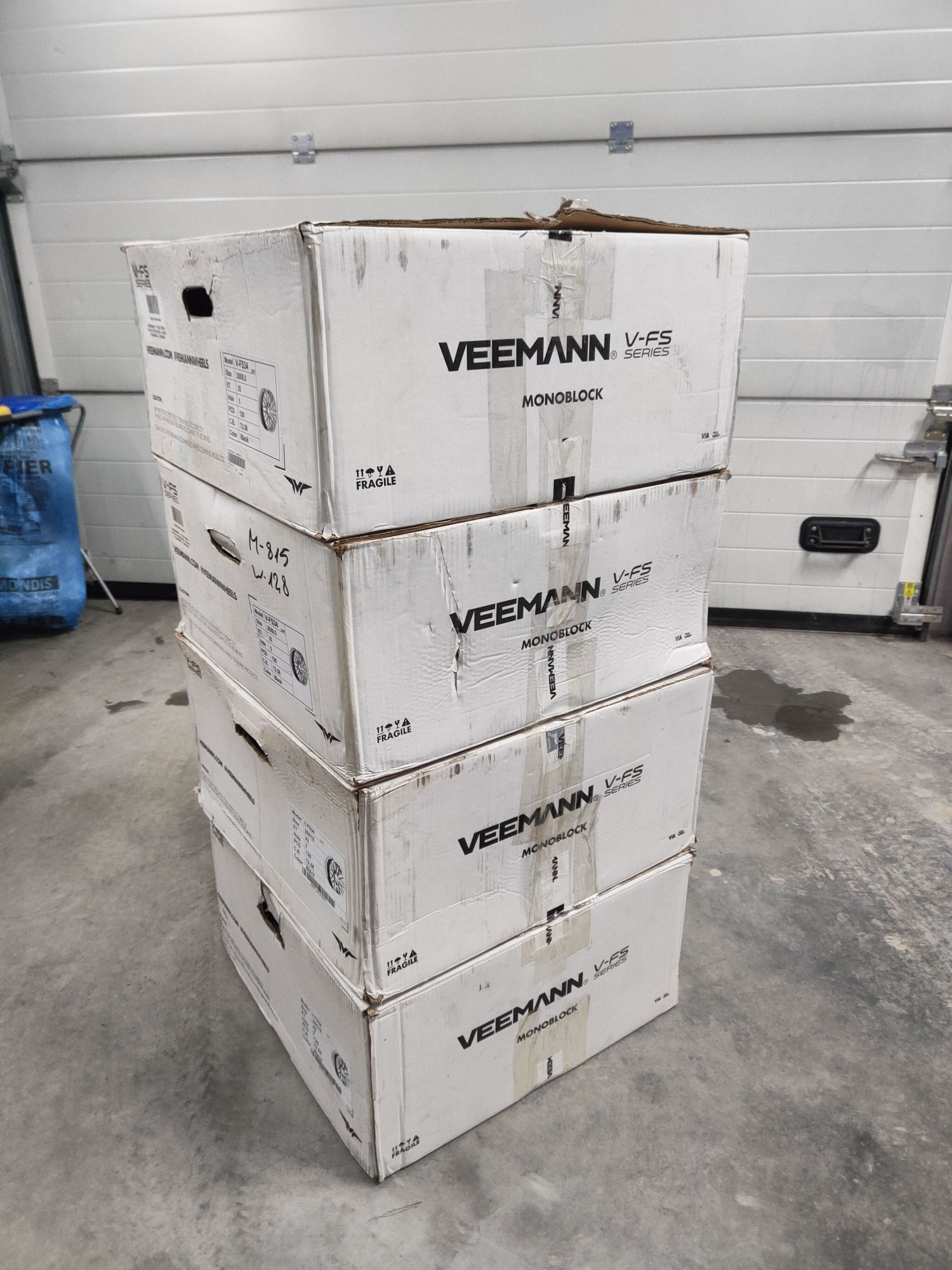Veemann V-FS34 Black Gloss 20" 8.5j 10j 5x120