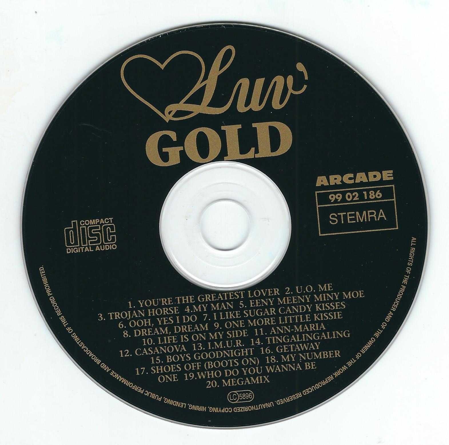 CD Luv' - Gold (1993) (Arcade)