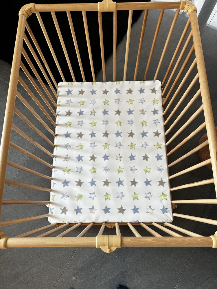 Drewniany kojec Geuther – 80x100