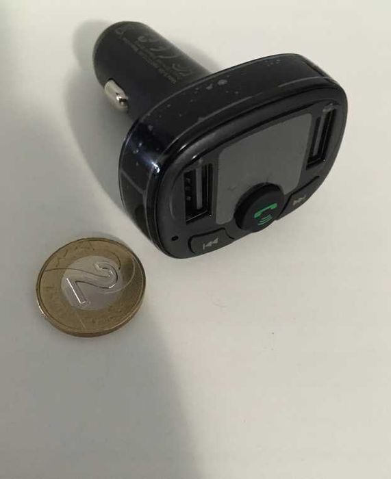 Ładowarka Baseus, bluetooth z czytnikiem kart micro sd mp3