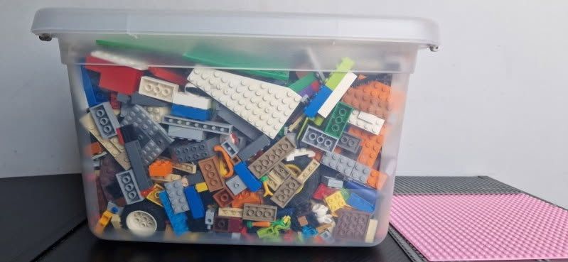 Klocki lego, duzy zestaw na Mikołajki