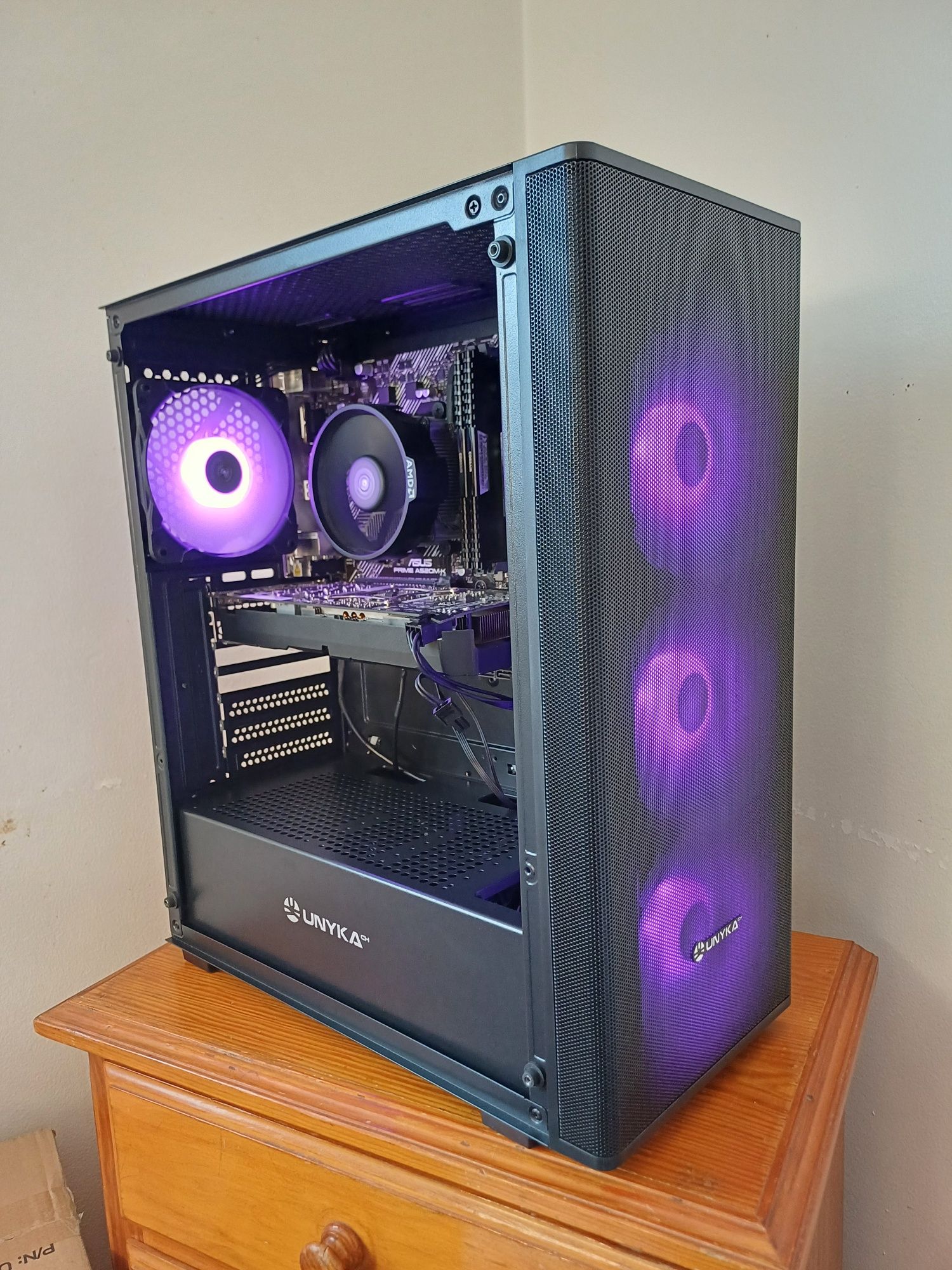 PC GAMER RYZEN 5 5600G + GTX 1060 6GB