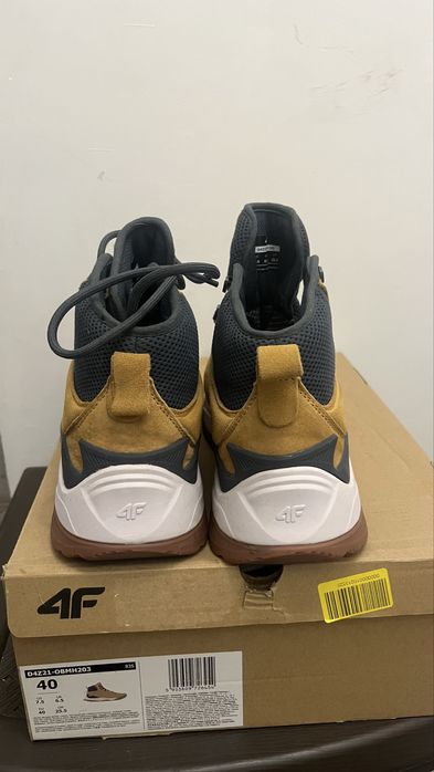 Чоловічі чоботи 4 F, демі високі черевики кросівки