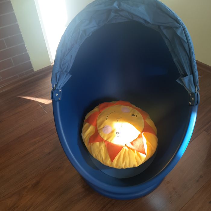Fotel obrotowy zamykany dla dzieci Ikea