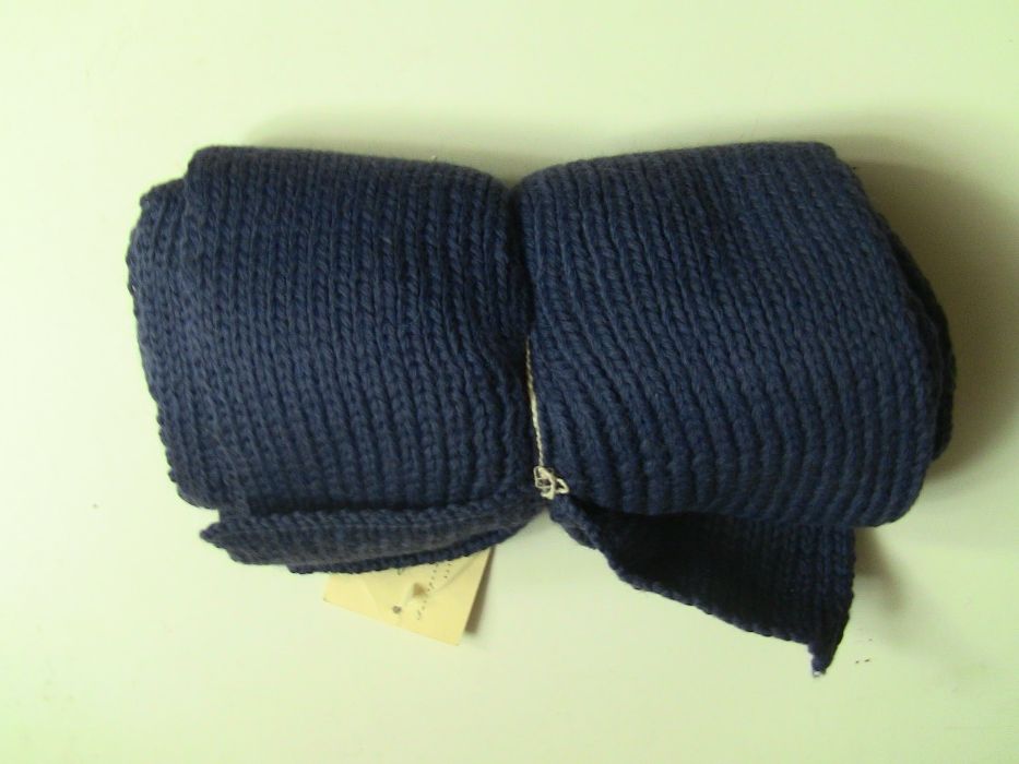 Новый мужской шерстяной ирландский шарф ручной вязки