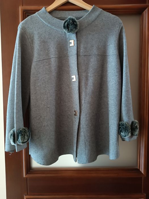 Кардиган-панчо жіночий