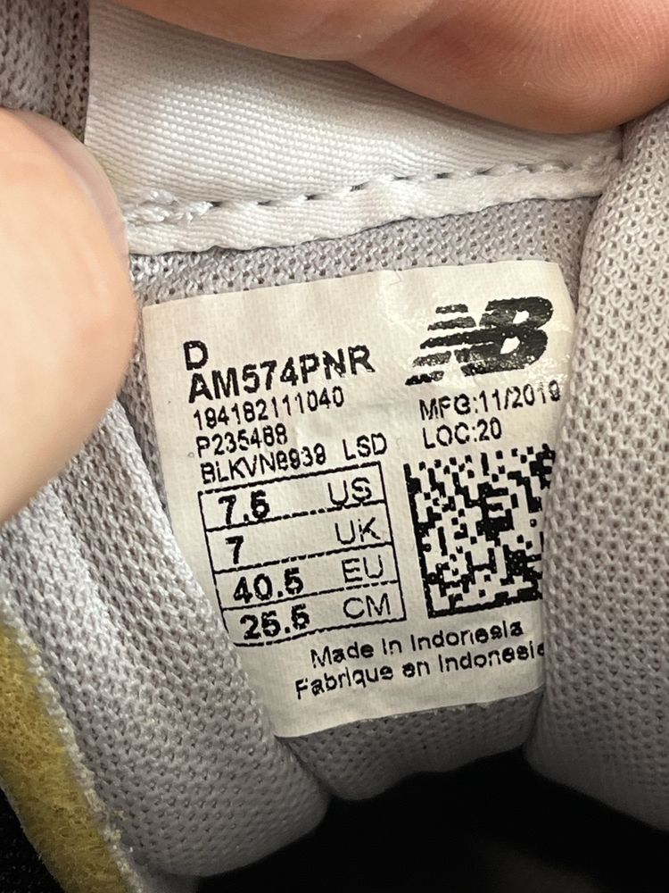 Buty męskie New Balance AM574PNR