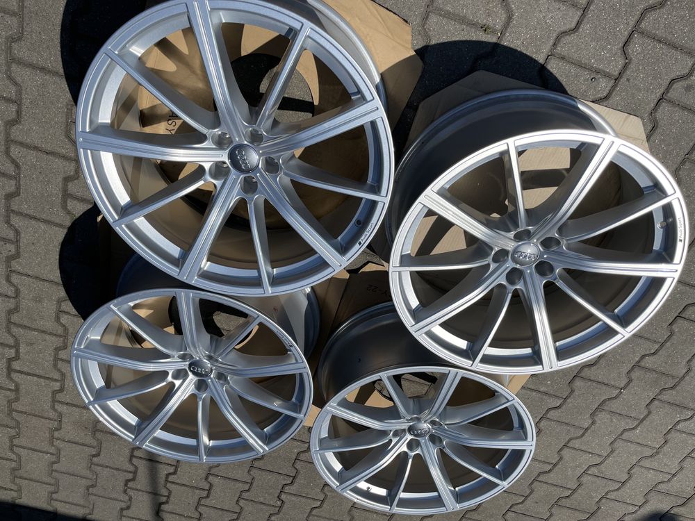 Nowe oryginalne felgi Audi Sport 22” x 10j 5x112 SQ7 RS6 s6 okazja